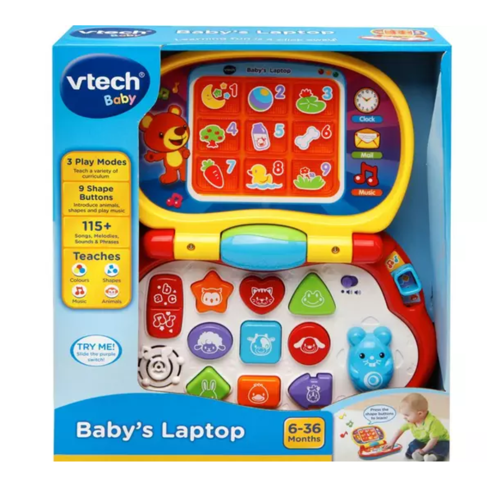 Vtech Baby Laptop - Toymaster - Fagan Toys