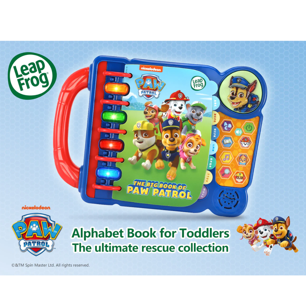 Leapfrog PAW Patrol: The Big Book of PAW Patrol - Toymaster - Fagan Toys