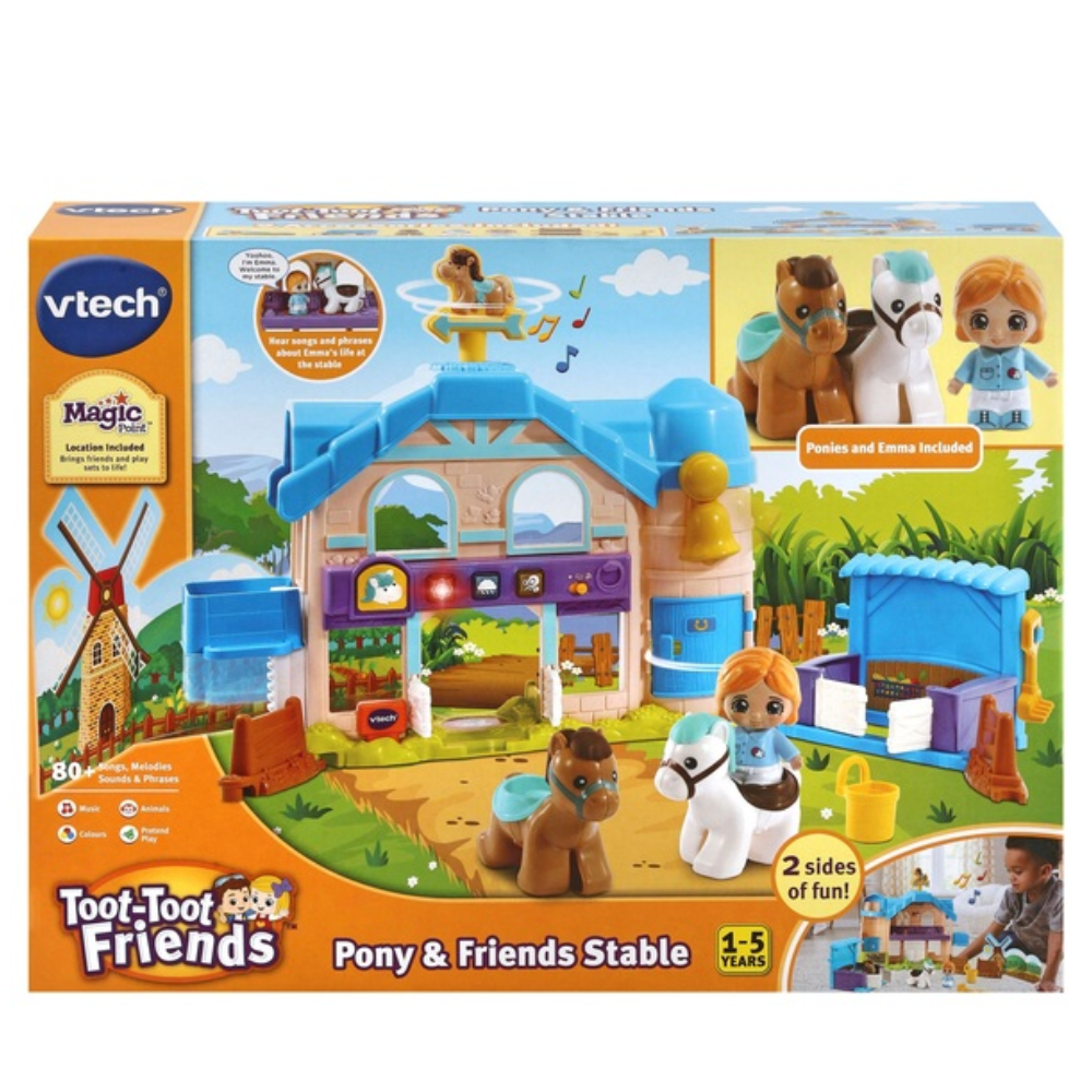 VTech Toot Toot Friends Pony & Friends Stable WAS E49.99 - VTech - Fagan Toys