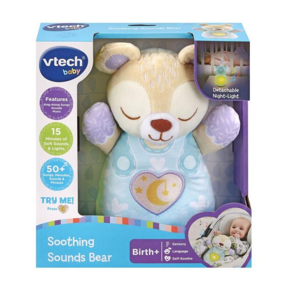 Vtech Soothing Sounds Bear - Toymaster - Fagan Toys