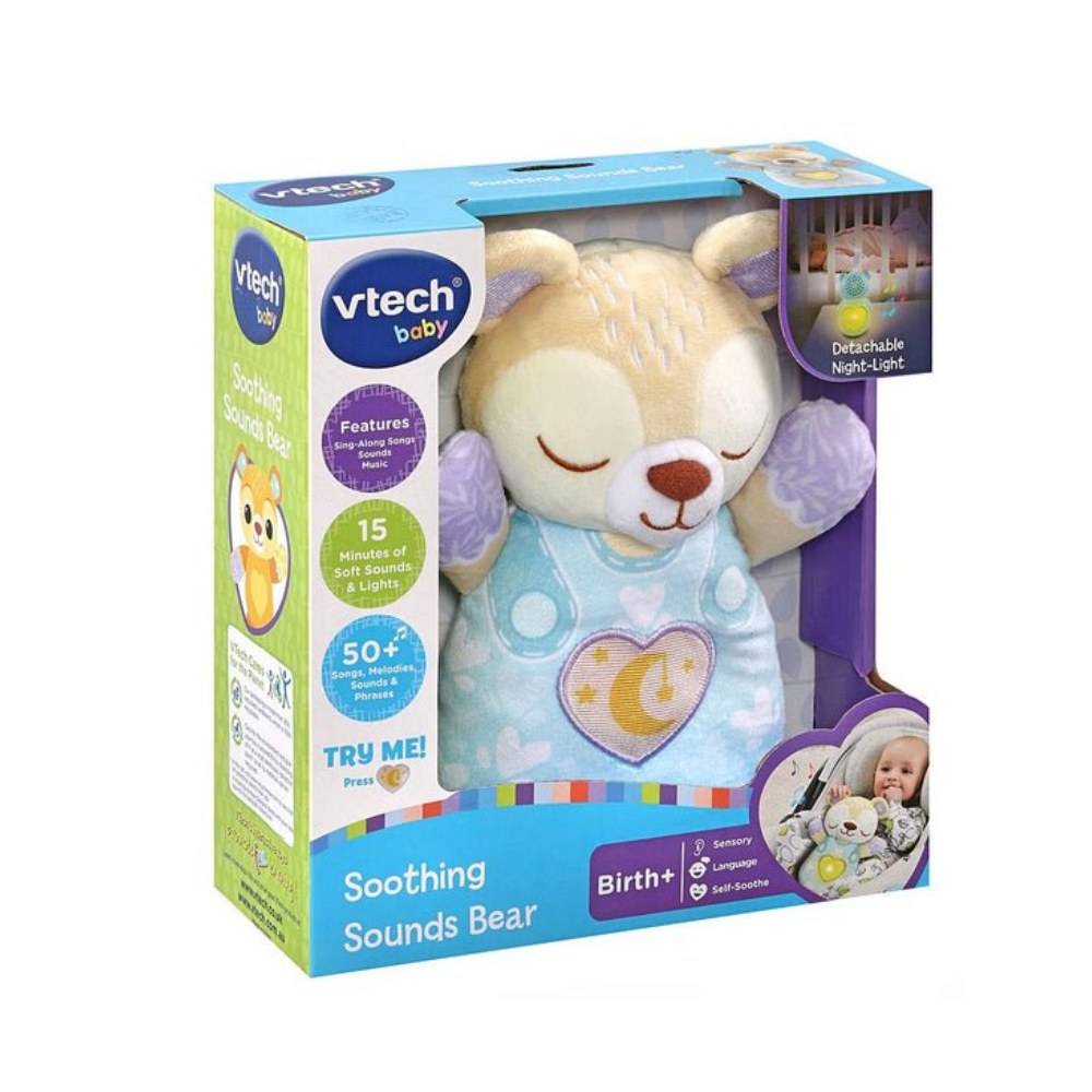 Vtech Soothing Sounds Bear - Toymaster - Fagan Toys