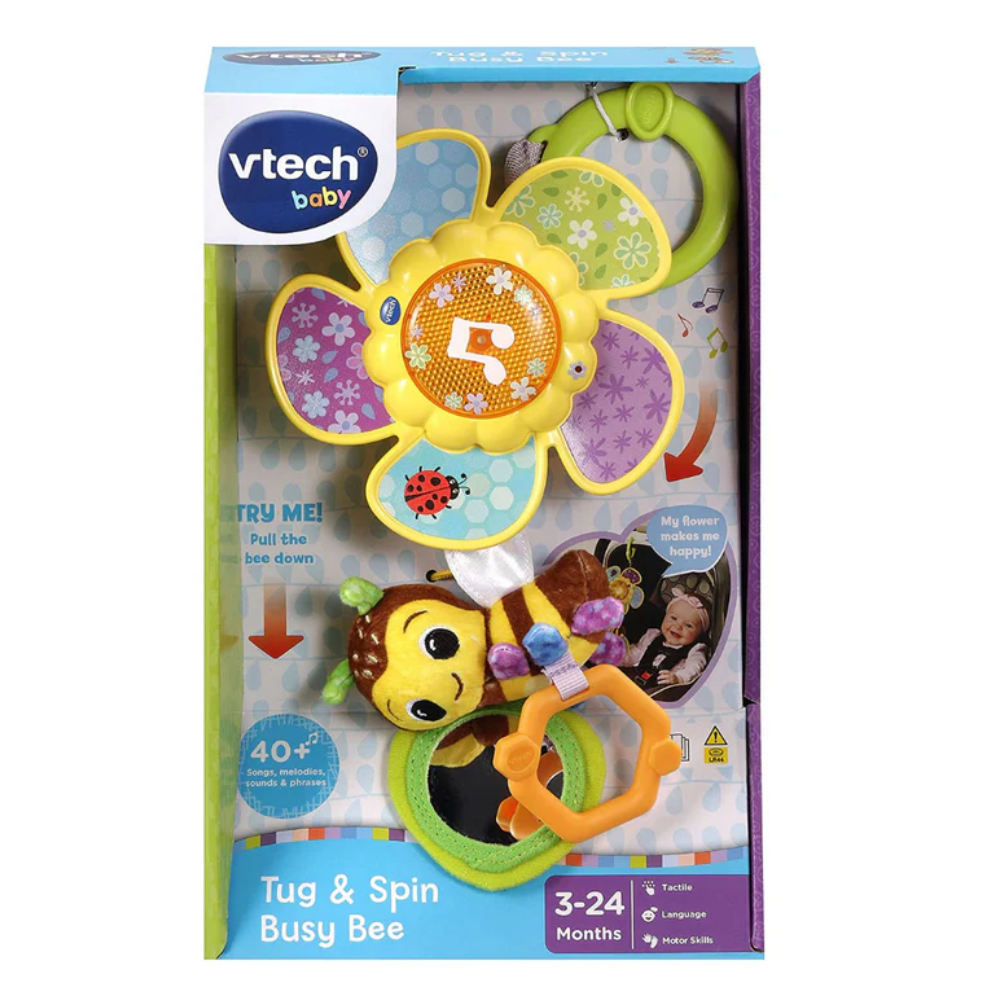 VTech Tug & Spin Busy Bee - Toymaster - Fagan Toys