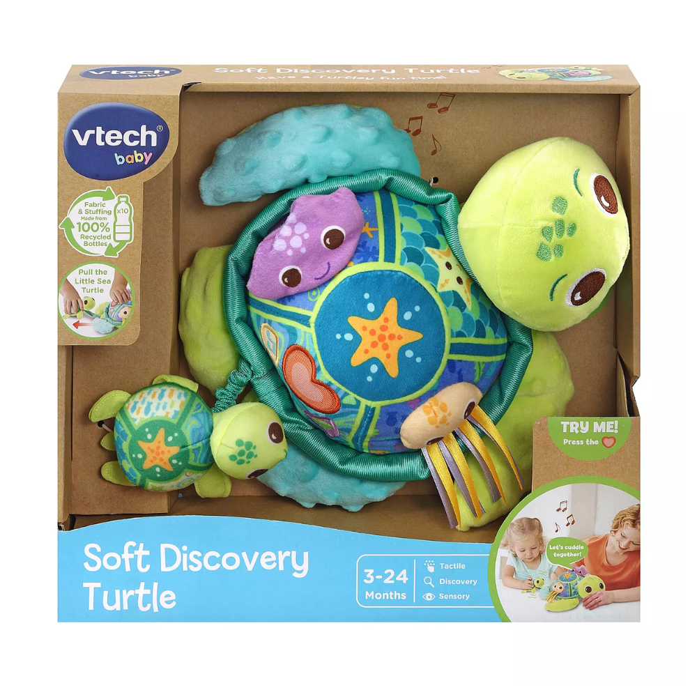 VTech Soft Discovery Turtle - Toymaster - Fagan Toys
