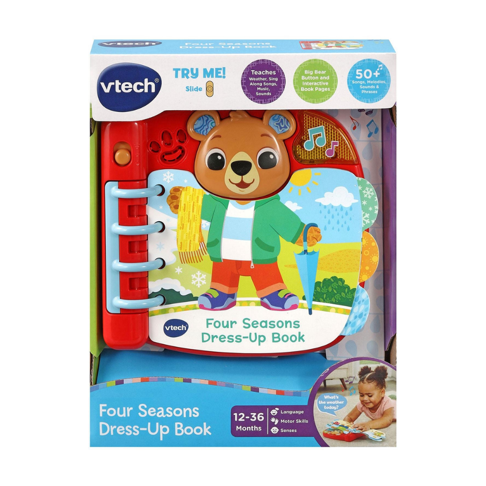 VTech Four Seasons Dress-Up Book - Toymaster - Fagan Toys