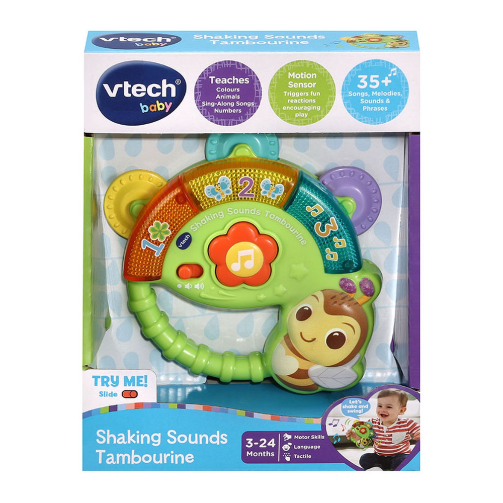 VTech Shaking Sounds Tambourine - Toymaster - Fagan Toys
