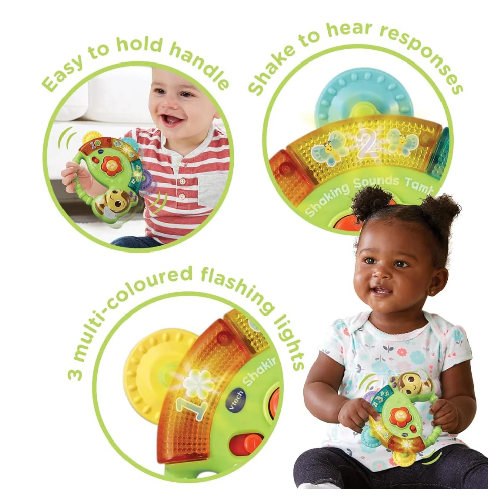 VTech Shaking Sounds Tambourine - Toymaster - Fagan Toys