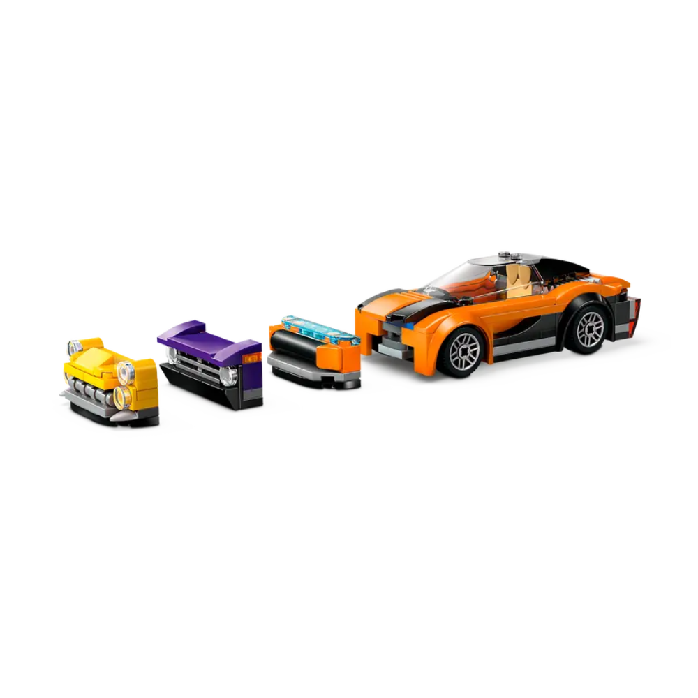 LEGO City Car Transporter Truck with Sports Cars 60408