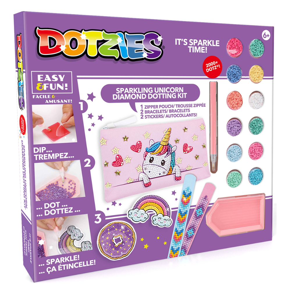 Dotzies Diamond Dotting Activity Kit Assorted - Toymaster - Fagan Toys