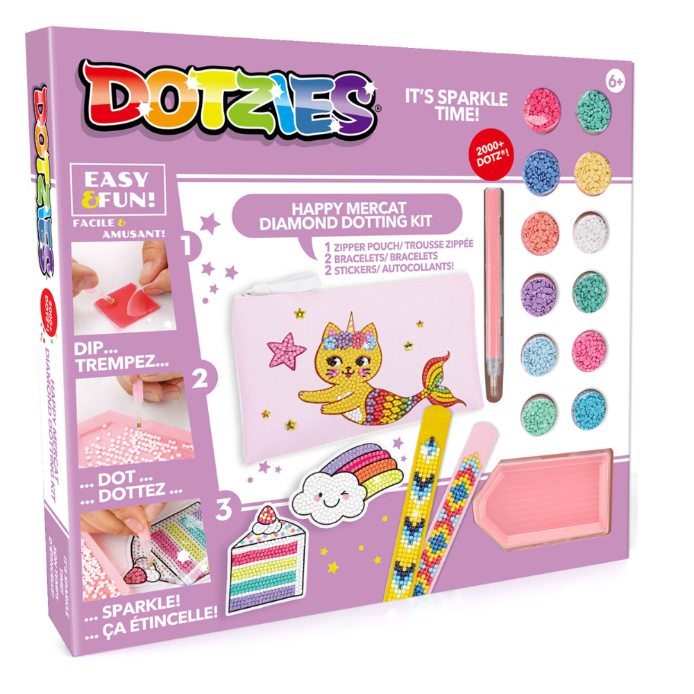 Dotzies Diamond Dotting Activity Kit Assorted - Toymaster - Fagan Toys