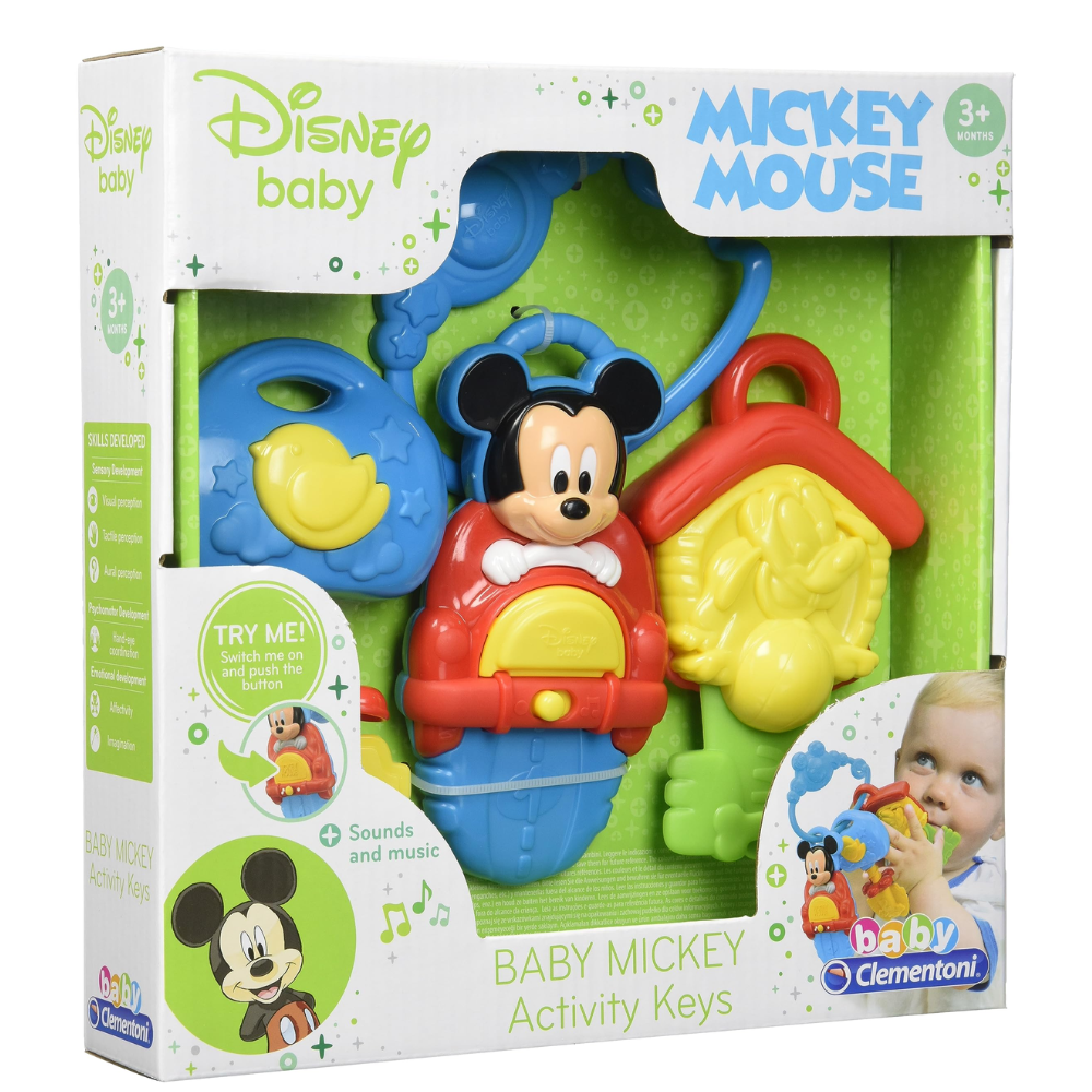 Clementoni Disney Baby Electronic Activity Keys - Toymaster - Fagan Toys