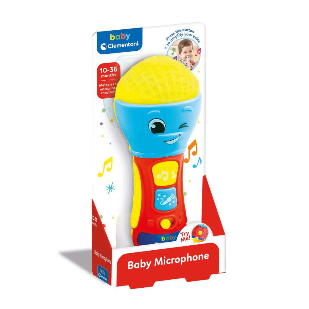 Clementoni Baby Microphone - Toymaster - Fagan Toys