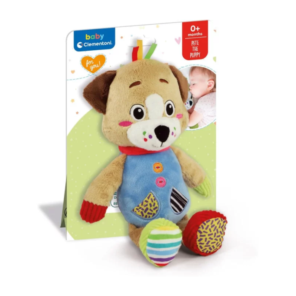 Clementoni Baby Pete The Puppy - Toymaster - Fagan Toys