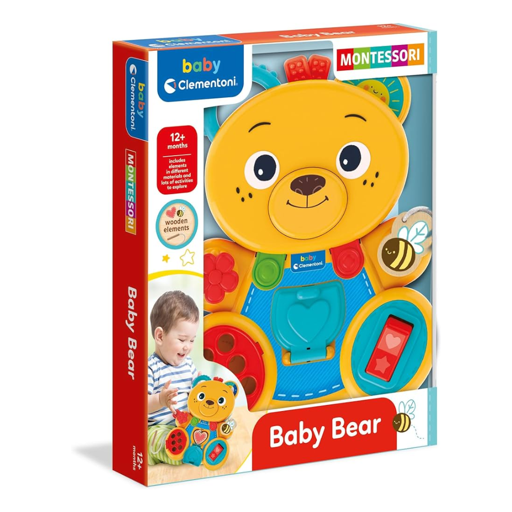 Clementoni Montessori Activity Baby Bear - Toymaster - Fagan Toys