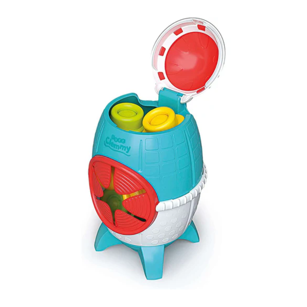 Clementoni Baby Soft Clemmy Sensory Space Rocket - Toymaster - Fagan Toys