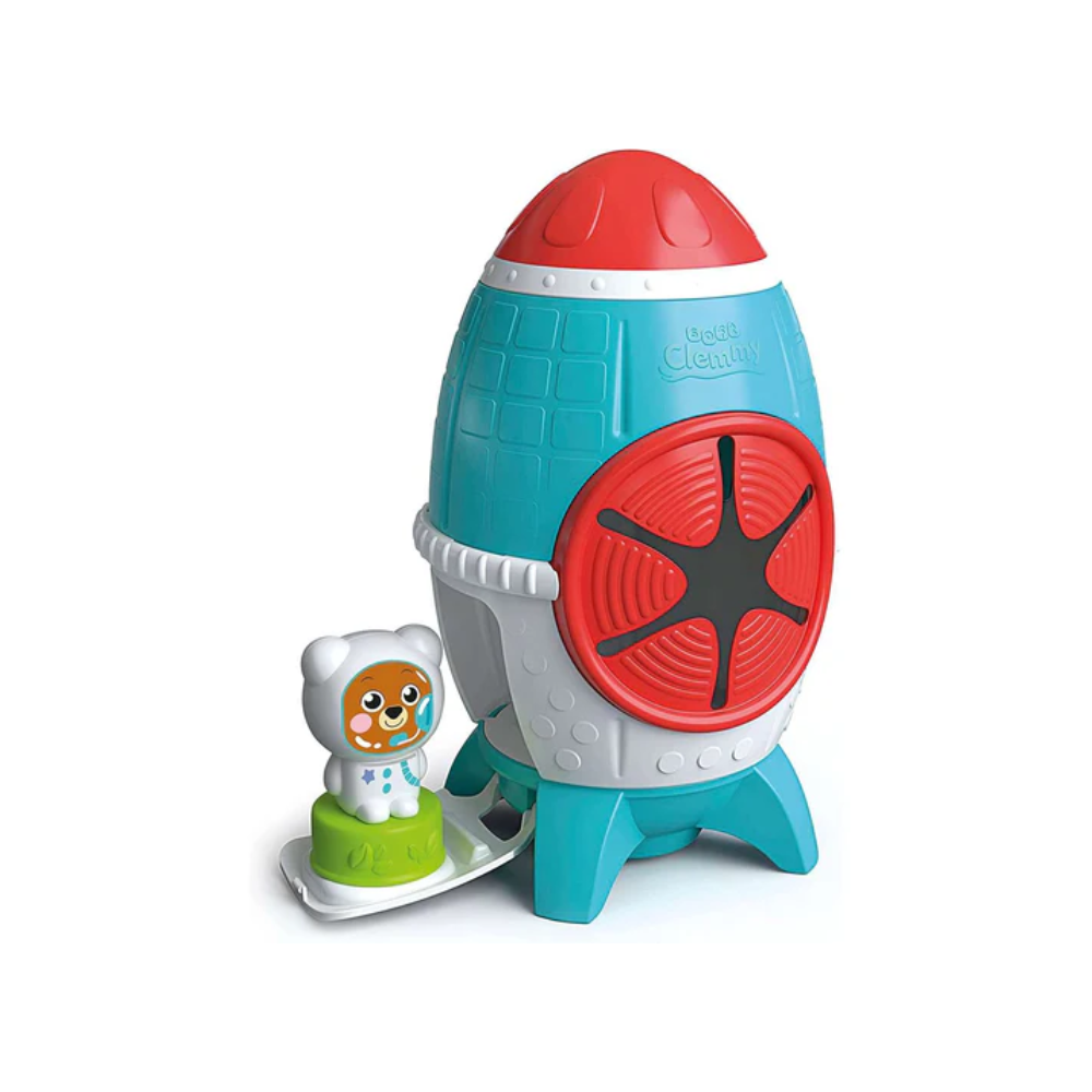 Clementoni Baby Soft Clemmy Sensory Space Rocket - Toymaster - Fagan Toys