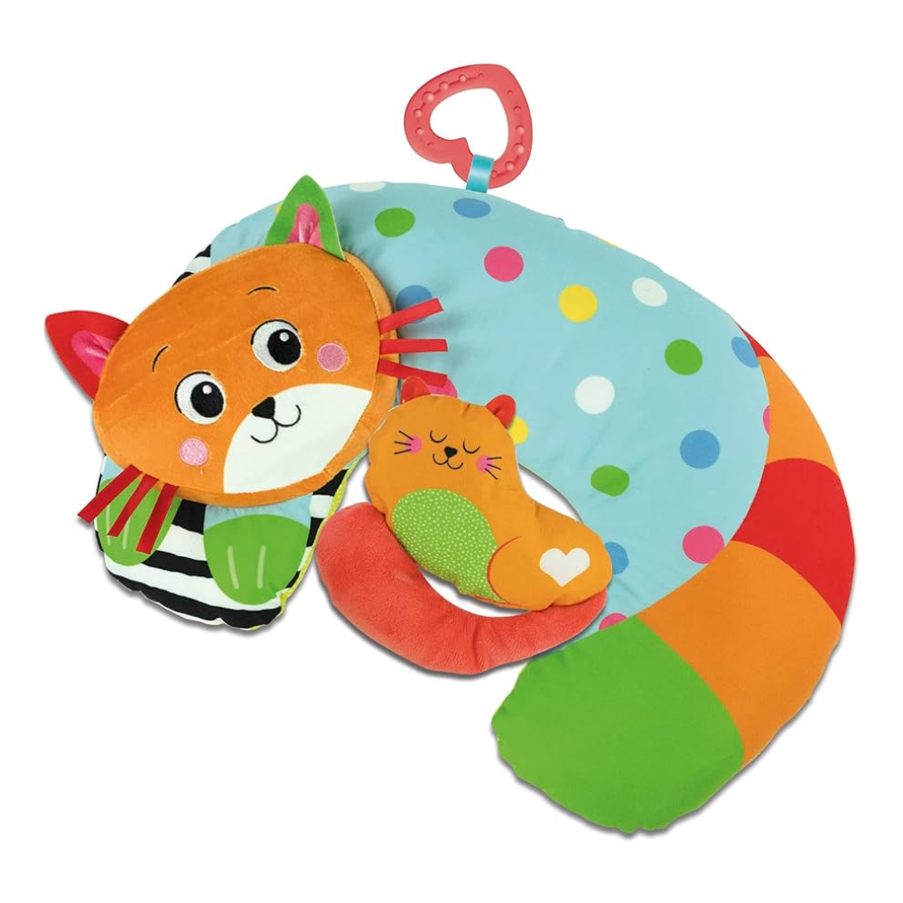 Clementoni Baby Tummy Time Pillow Kitty Cat - Toymaster - Fagan Toys