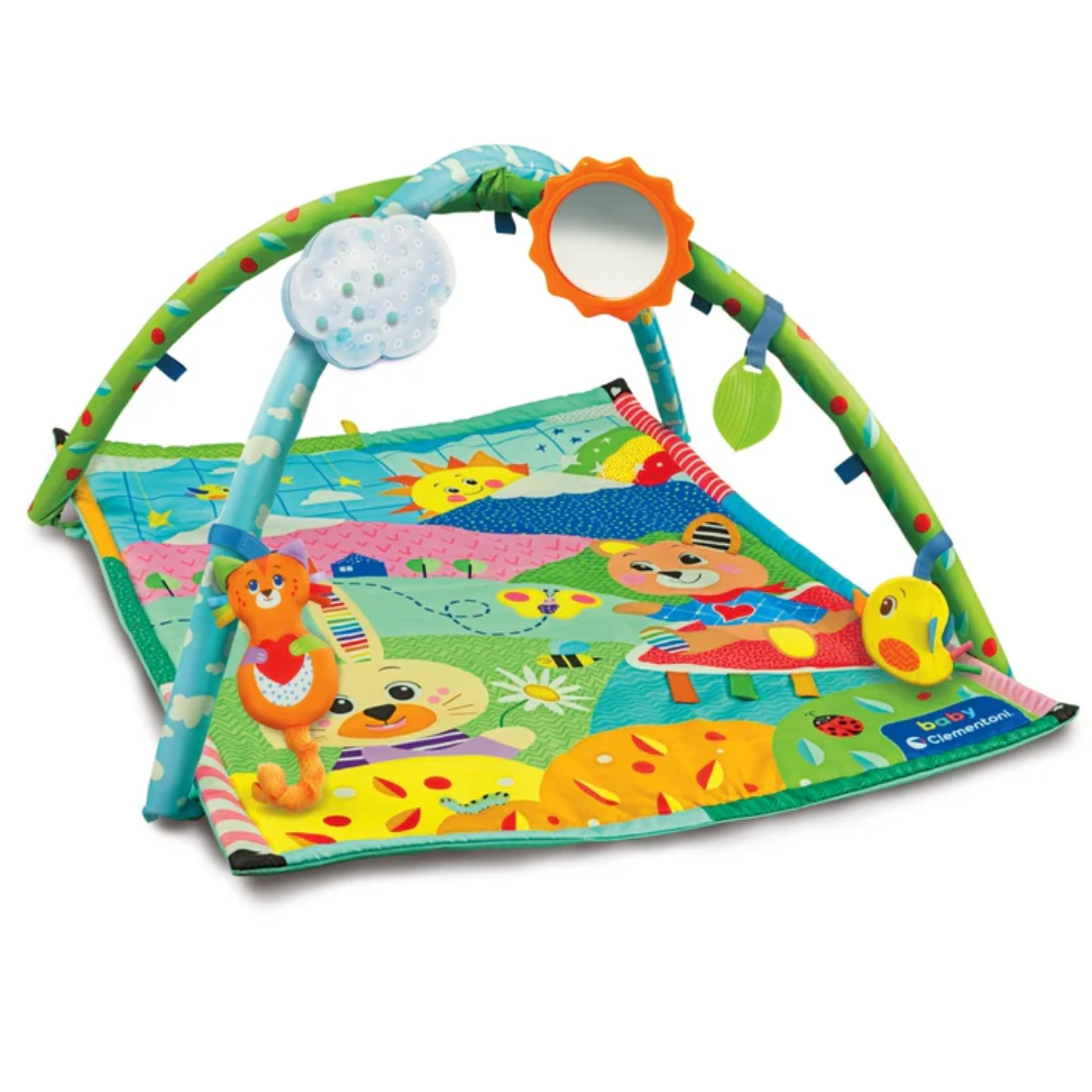 Clementoni Baby My First Discoveries Gym Play Mat - Toymaster - Fagan Toys