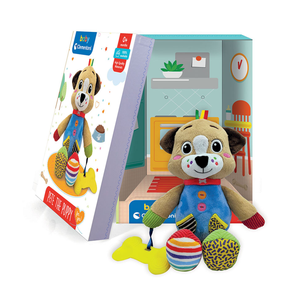 Clementoni Baby Pete The Puppy Gift Box - Toymaster - Fagan Toys