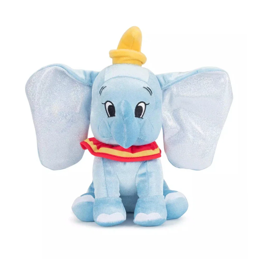 Disney 100 Dumbo 25cm Plush Platinum Colour Series - Toymaster - Fagan Toys