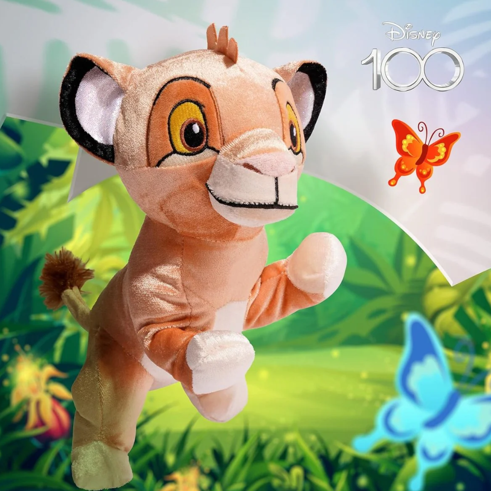 Disney 100 Simba 25cm Plush Platinum Colour Series - Toymaster - Fagan Toys