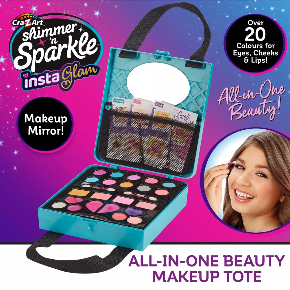 Shimmer N Sparkle Instaglam Beauty Makeup Tote - Toymaster - Fagan Toys