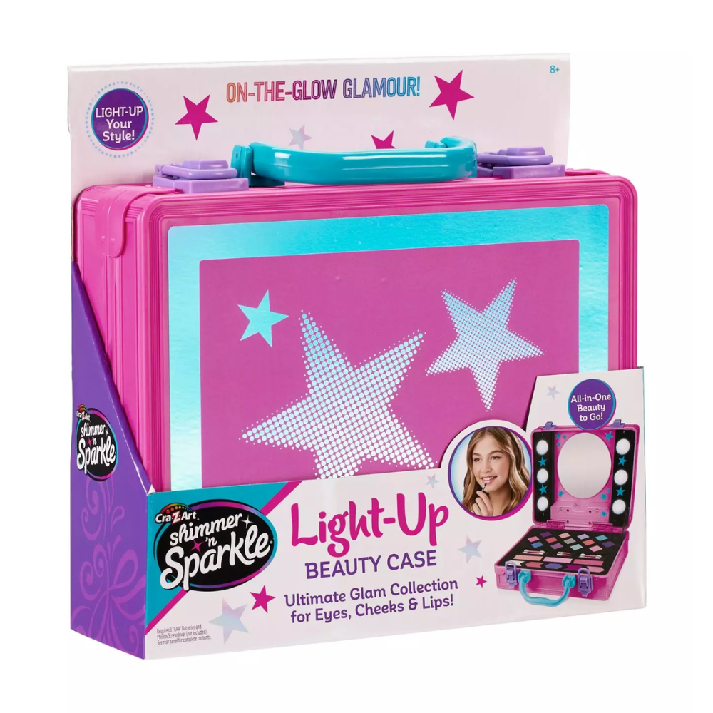 Shimmer N Sparkle Light-Up Beauty Case - Toymaster - Fagan Toys