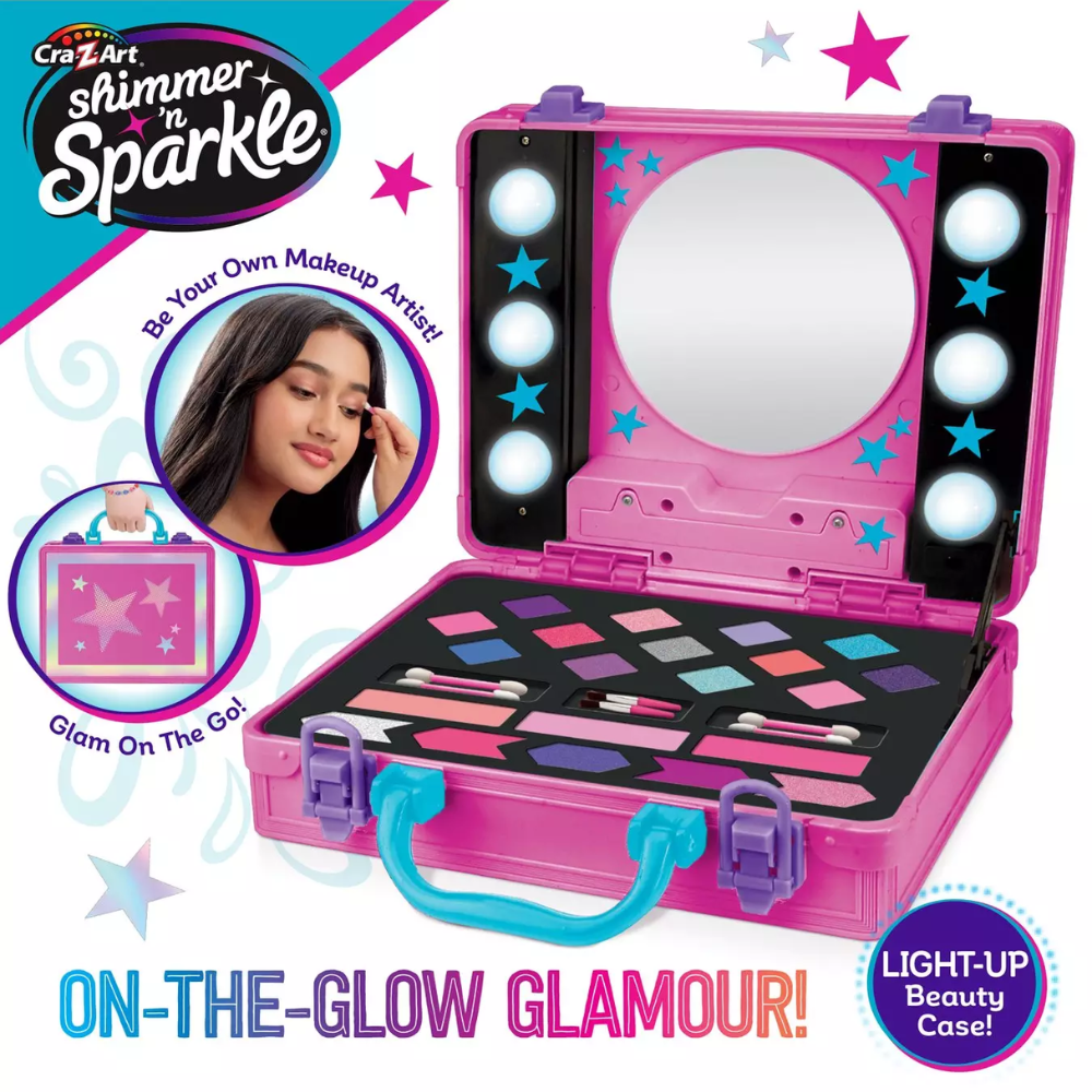 Shimmer N Sparkle Light-Up Beauty Case - Toymaster - Fagan Toys