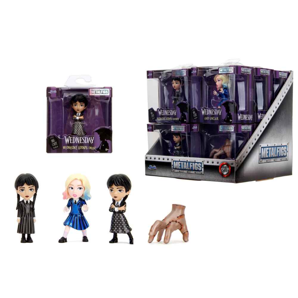 Wednesday TV Series Metalfigs  2.5" Figures Assorted - Toymaster - Fagan Toys