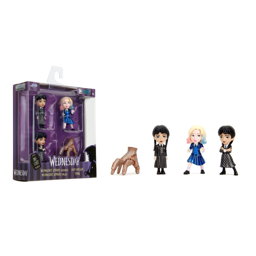 Wednesday TV Series MetalFigs Figure 4-Pack - Toymaster - Fagan Toys