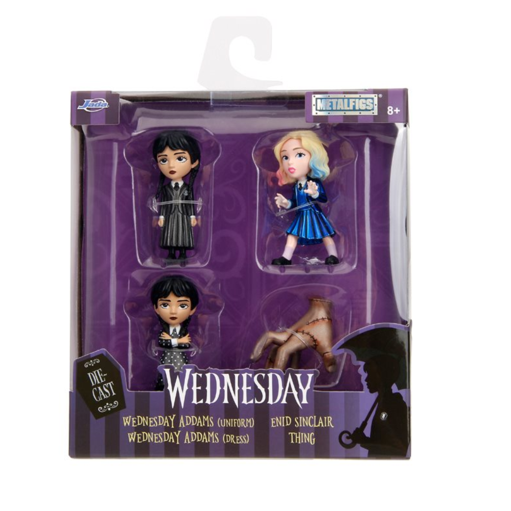 Wednesday TV Series MetalFigs Figure 4-Pack - Toymaster - Fagan Toys