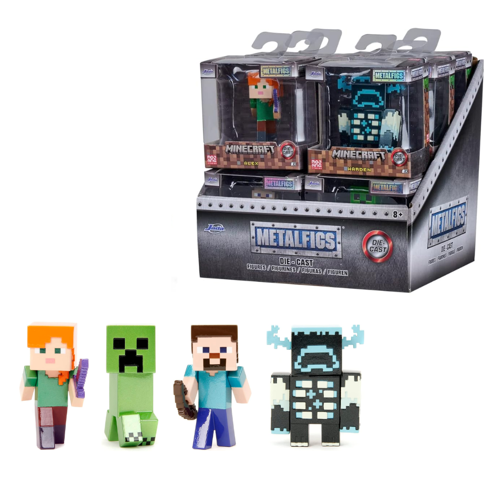Minecraft Metalfigs 2.5" Figures Assorted - Toymaster - Fagan Toys
