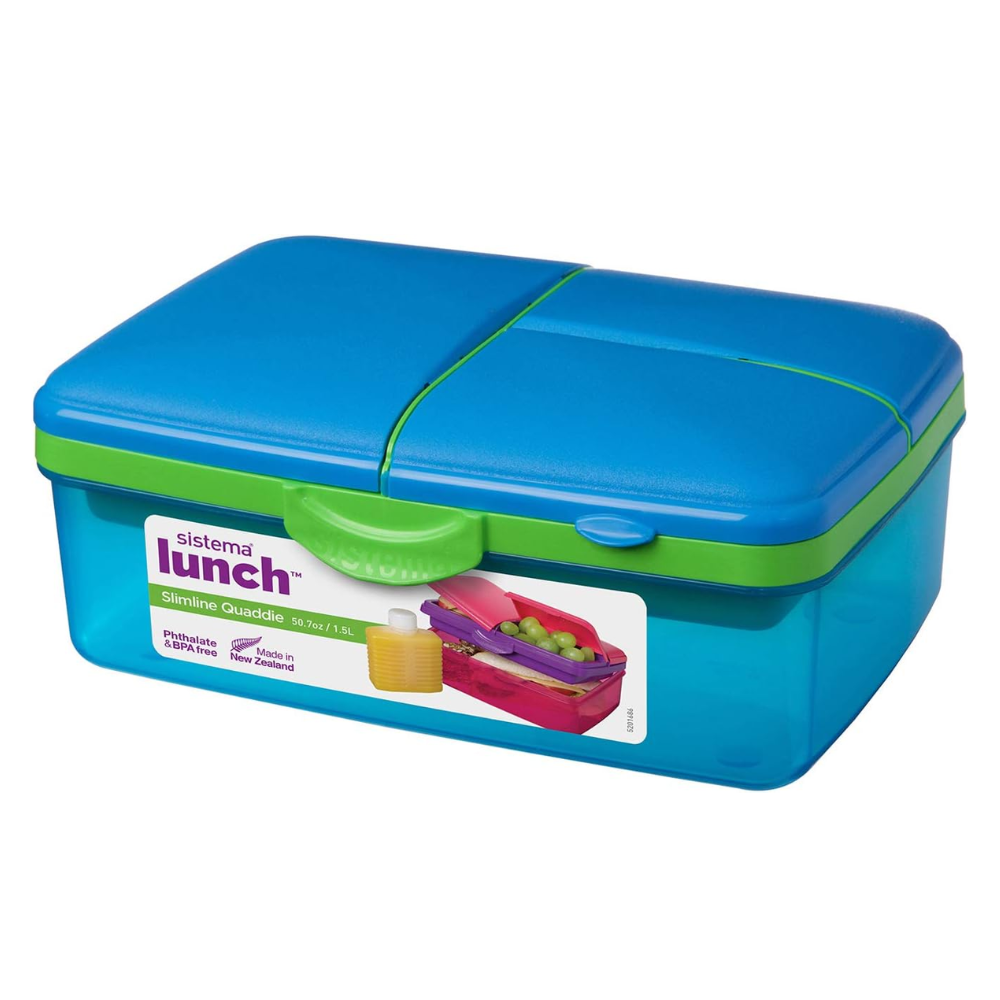 Sistema Slimline Quaddie Lunch Box Assorted - Toymaster - Fagan Toys