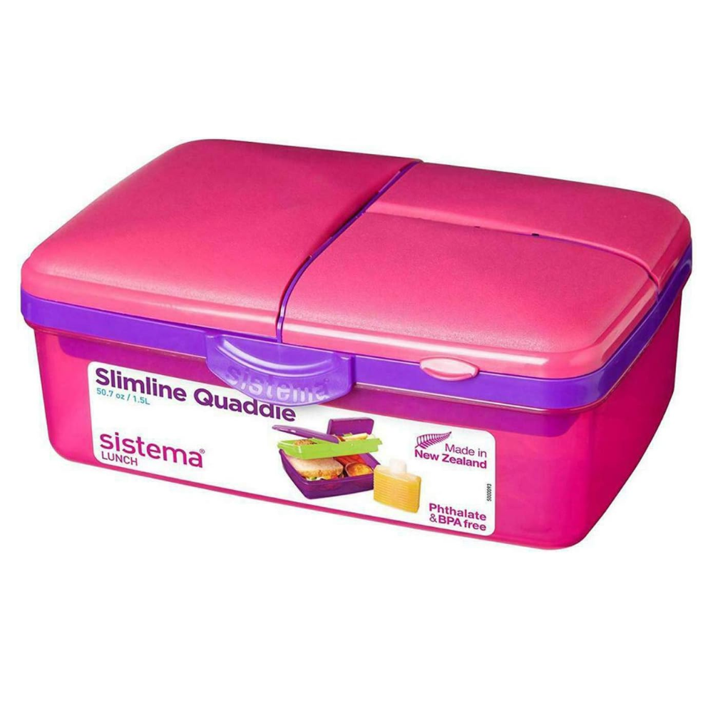 Sistema Slimline Quaddie Lunch Box Assorted - Toymaster - Fagan Toys