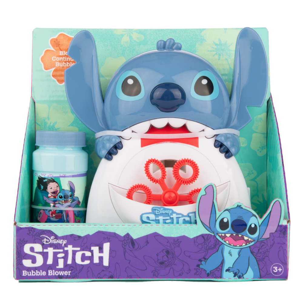 Stitch Bubble Blower - Toymaster - Fagan Toys