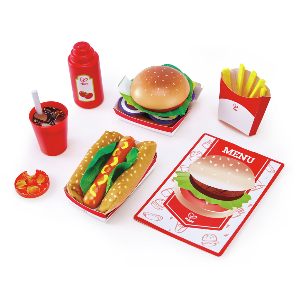 Fast Food Set | Different Textures - Toymaster - Fagan Toys