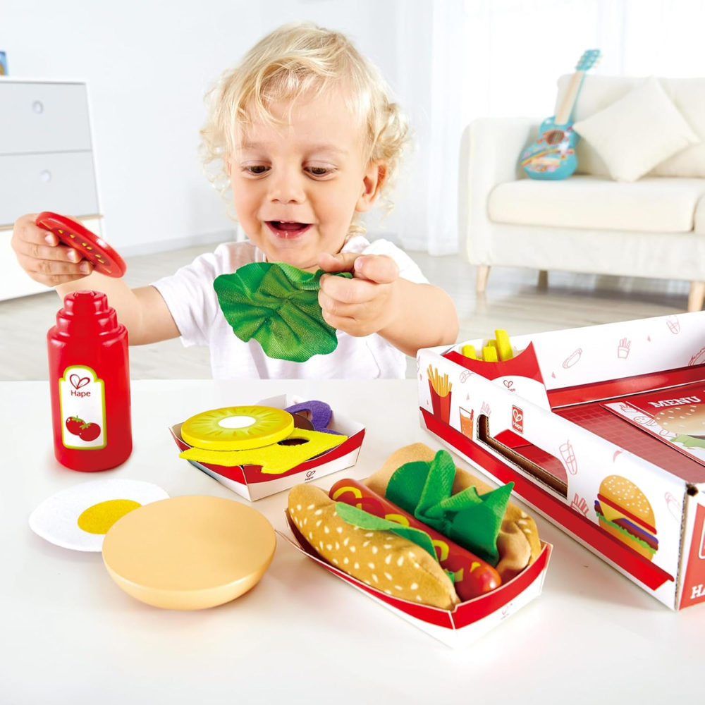 Fast Food Set | Different Textures - Toymaster - Fagan Toys