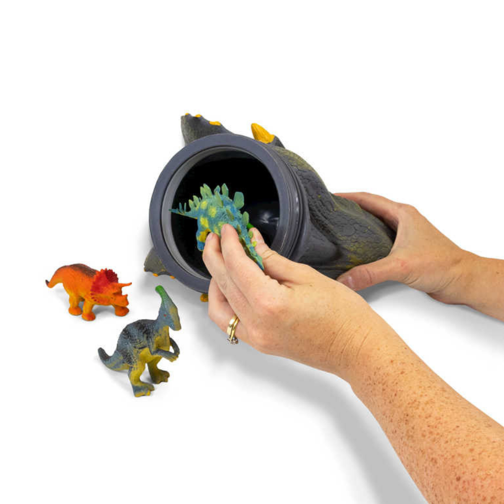 Dinosaur Triceratops Head Tub (large) - Toymaster - Fagan Toys
