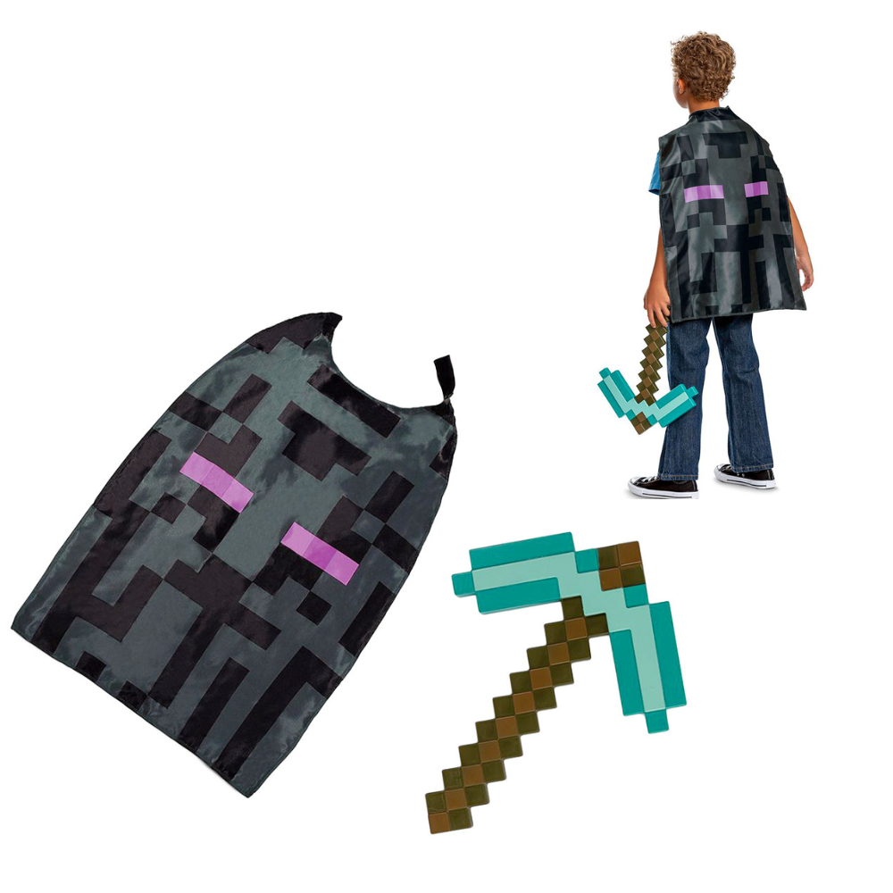 Minecraft Pickaxe & Cape Dress Up Set - Toymaster - Fagan Toys