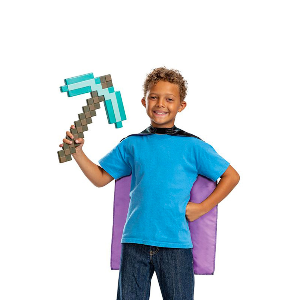 Minecraft Pickaxe & Cape Dress Up Set - Toymaster - Fagan Toys