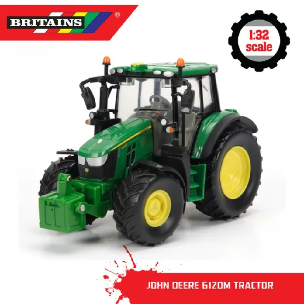 Britains John Deere 6120M Tractor - Toymaster - Fagan Toys