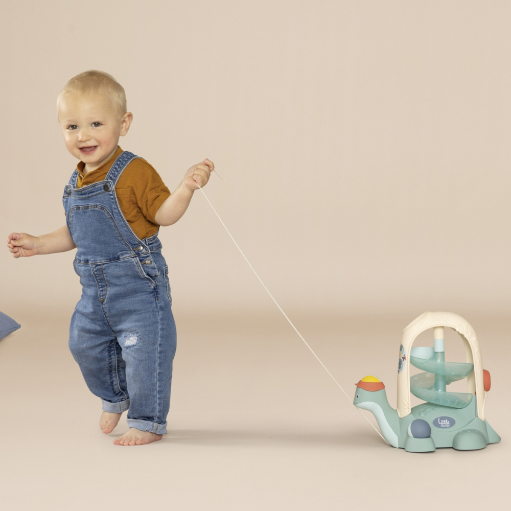 Little Smoby 2 in 1 turtle | ball circuit and pull toy - Toymaster - Fagan Toys
