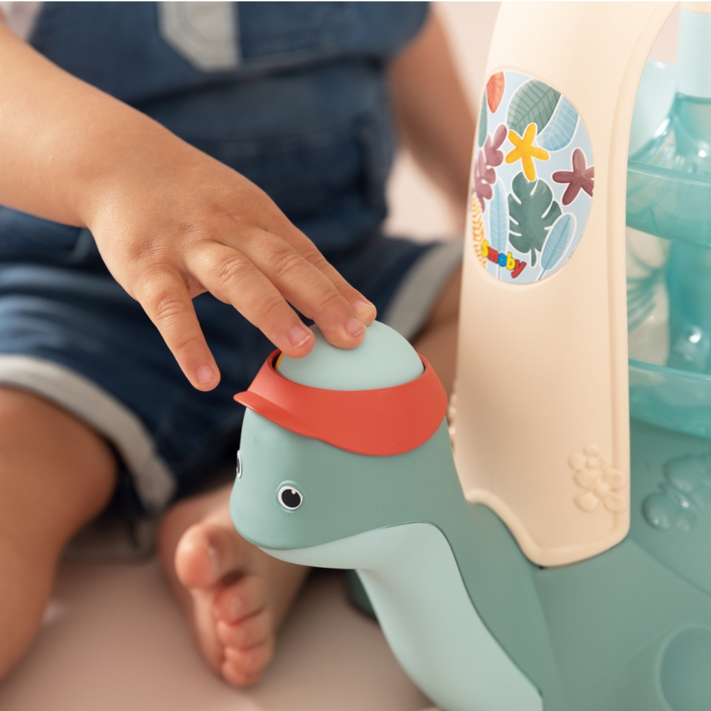 Little Smoby 2 in 1 turtle | ball circuit and pull toy - Toymaster - Fagan Toys