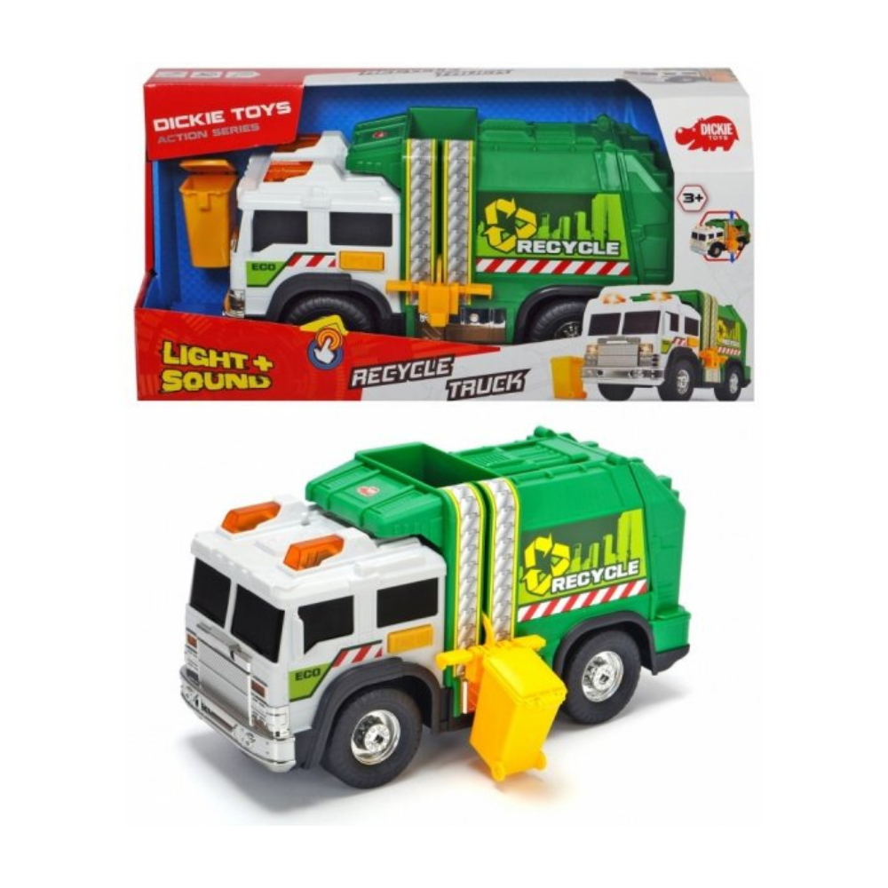 Dickie Toys Recycle Bin Truck - Toymaster - Fagan Toys