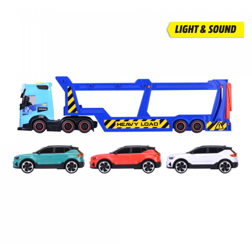Dickie Toys Volvo car transporter - Toymaster - Fagan Toys