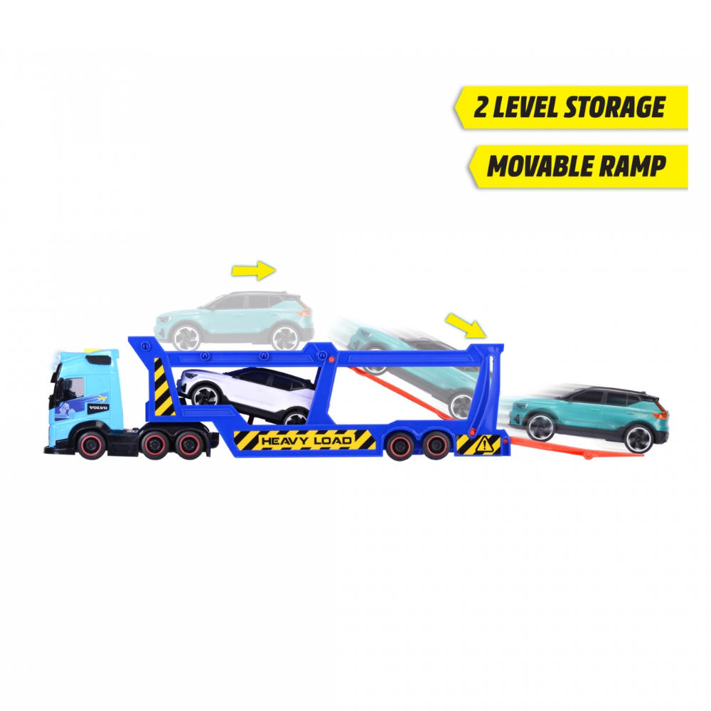 Dickie Toys Volvo car transporter - Toymaster - Fagan Toys