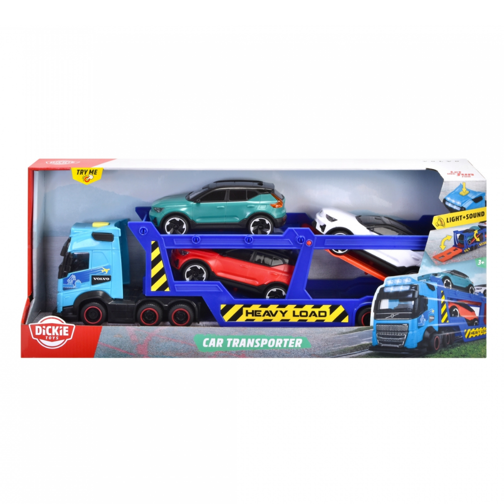 Dickie Toys Volvo car transporter - Toymaster - Fagan Toys