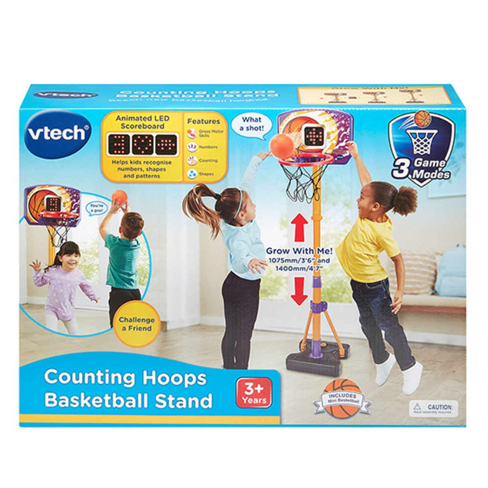 VTech Counting Hoops Basketball Stand - Toymaster - Fagan Toys