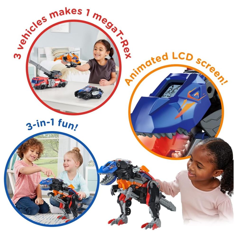 Vtech Switch & Go Dinos Rescue Raiders 3-in-1 - Toymaster - Fagan Toys