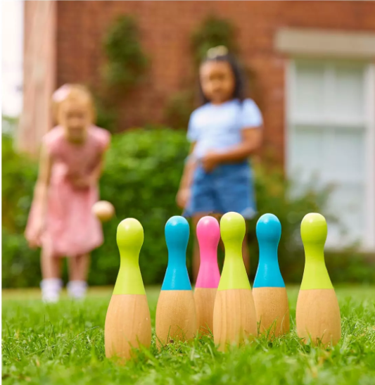 TP Outdoor Wooden Skittles - Toymaster - Fagan Toys