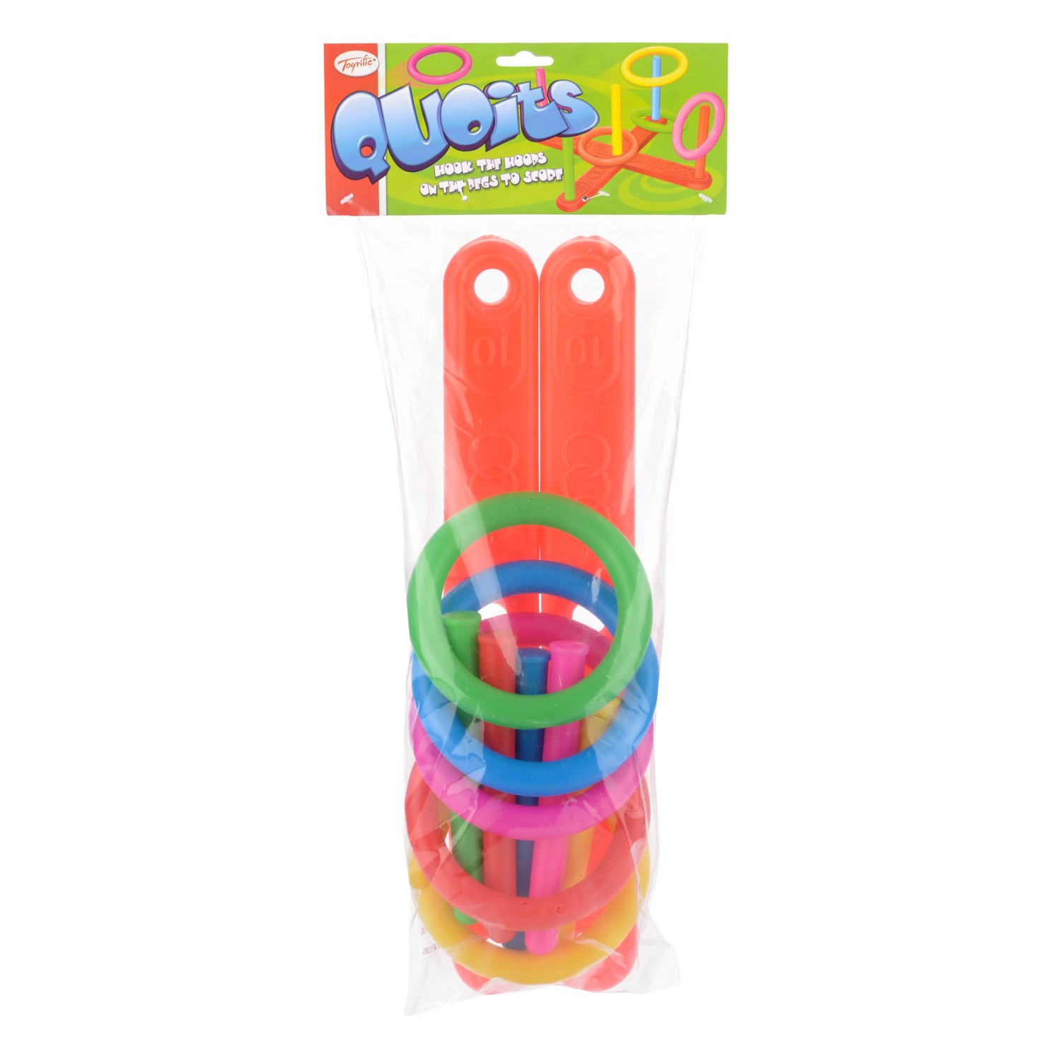 Quoits Set | Plastic Ring Toss Game for Kids - Toymaster - Fagan Toys